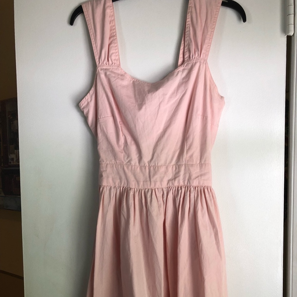 TopShop petite pink dress